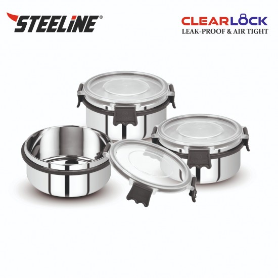 STL CLEAR LOCK  3 Pc GIFT SET