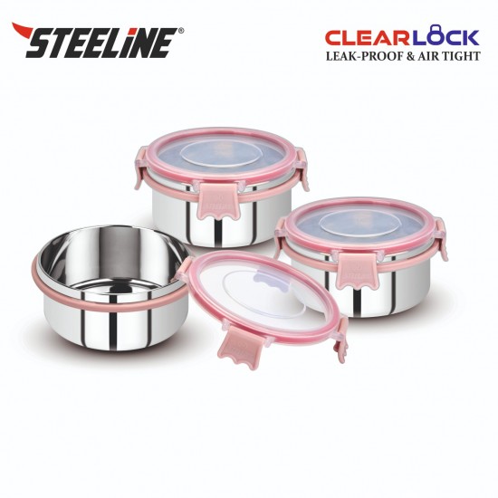 STL CLEAR LOCK  3 Pc GIFT SET