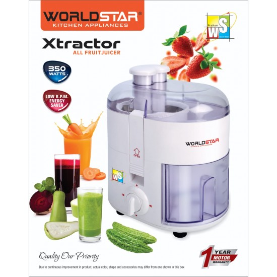 XTRACTOR (JR) 350 W JUICER W.S